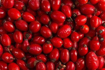 Rosehip tea is rich in vitamins and is used as a restorative