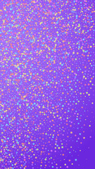 Festive breathtaking confetti. Celebration stars. 