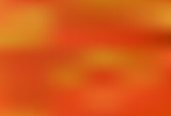 Light Orange vector blurred shine abstract template.