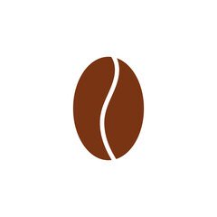 coffee bean - vector icon