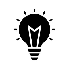 Fototapeta na wymiar laboratory icon related laboratory light bulb vector in solid design,