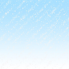 Amazing falling stars Christmas background. Subtle