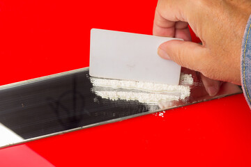 Illegal drug powders