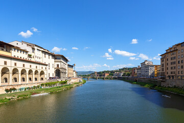 View over the Arno River in Florence