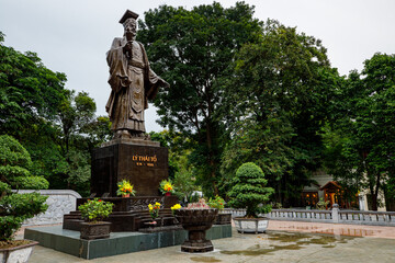 The Confucius Statue of Hanoi in Vietnam