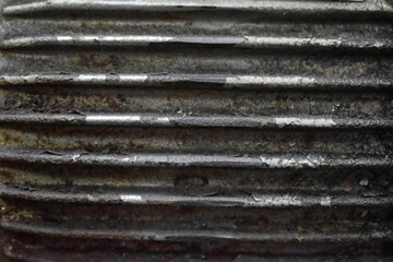 old rusty metal background. 