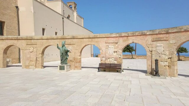 Sanctuary San Maria de Finibus Terrae, Santa Maria di Leuca, Province of Lecce, Salento peninsula, Puglia, Italy