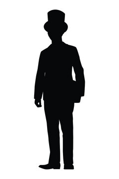 recommend clip art: Standing man silhouette