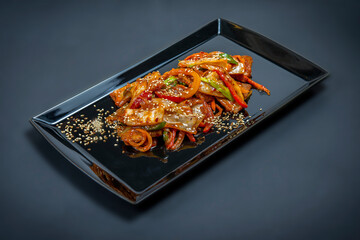 Jeyook bokkeum Korean Stir Fried Pork With Vegetables