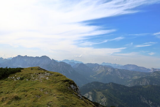 Blick von der Messnerin im Hochschwabgebiet. Steiermark. &Ouml;sterreich