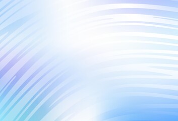 Light Pink, Blue vector template with curved lines.