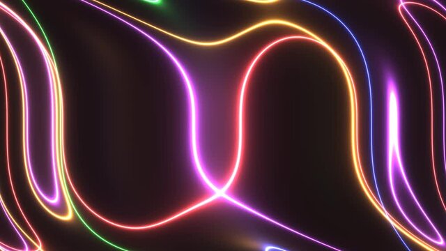 Lasters Distorted Through a Mirror or Bottle Like a Vegas Night Club