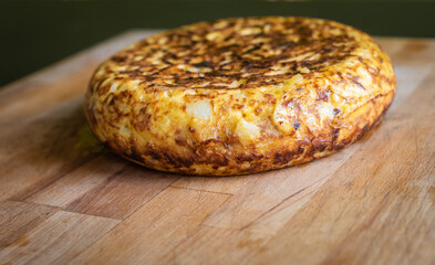 Spanish tortilla, Spanish omelette tortilla de patata.