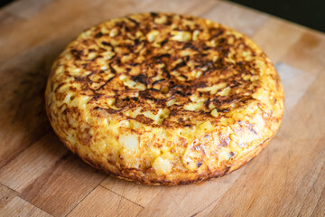 Spanish tortilla, Spanish omelette tortilla de patata.