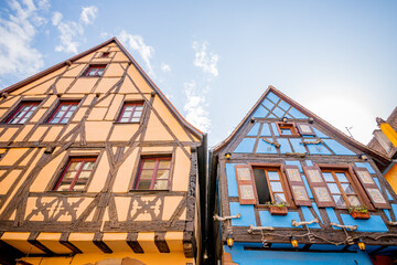 Maisons à colombages à Riquewihr