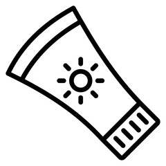 Personal Care Cosmetics and Lotion Tube Vector Icon design, Beauty and cosmetic products Symbol on White background 