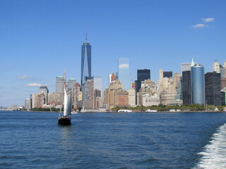 new york city buildings skyline