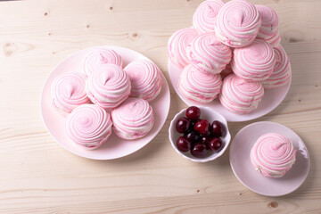 pink marshmallows