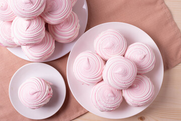 pink marshmallows