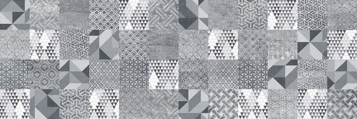 retro tile pattern vintage background