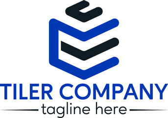 Tiler, titling and tilers company logo