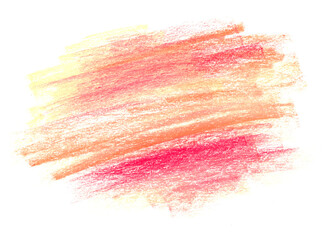 hand drawn abstract crayon spot background