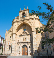 Church in Bilbao (in Spanish Iglesia de San Nicolás Bilbao) Northern Spain Province of Biscay