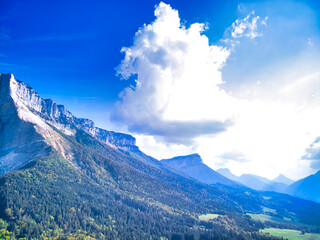La Chartreuse vue du Ciel