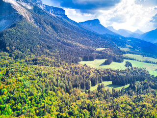 La Chartreuse vue du Ciel