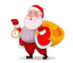 Merry Christmas and Happy New Year. Santa Claus