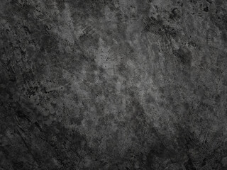 Fototapeta na wymiar Dark cement wall background in vintage style