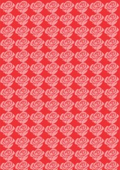 rose background with red color