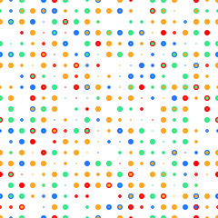 Circle Abstract Pattern.dotted Seamless texture.Halftone vector background.Polka Dots 