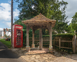 Village Water Pump, Smarden, Kent, UK