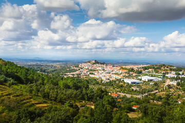 Fototapeta na wymiar Landscape view of Castelo de Vide, Alentejo, Portugal