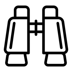 
Binoculars icon design, vector of looking glasses 
