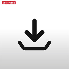 Download icon vector eps 10