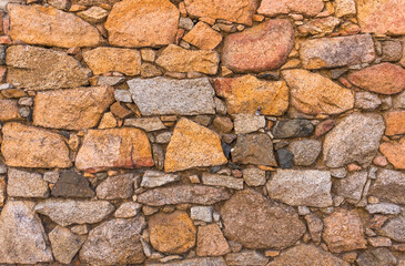 wallpaper red stones wall from piana Corsica