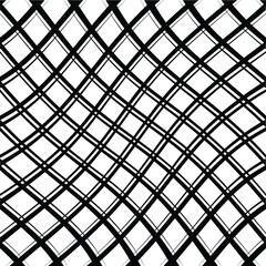 Abstract warped Diagonal Striped Background . Vector curved twisted slanting, waved lines texture