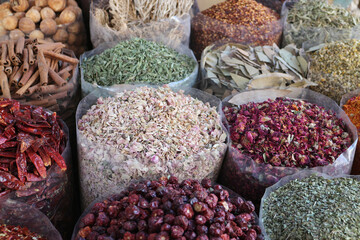 The Spice Souk in Dubai, United Arab Emirates