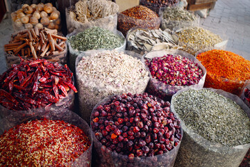 The Spice Souk in Dubai, United Arab Emirates