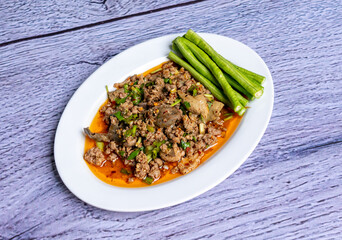 Thai Food Spicy Salads and Pork Dishes 