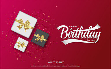 Happy birthday background 