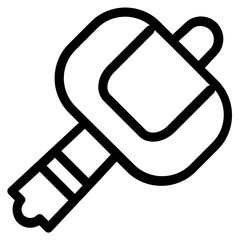 
Japanese candy icon in editable solid style 
