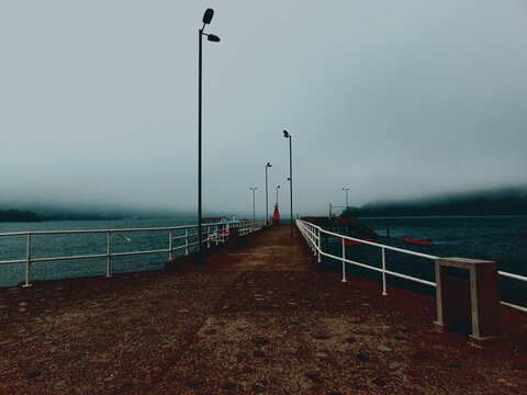 paradero de lanchas, isla mancera, sur de Chile