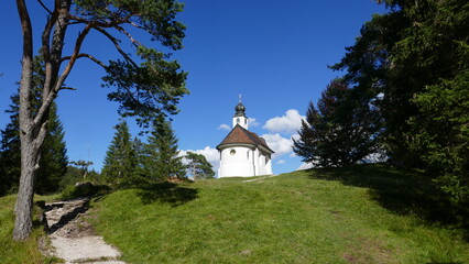 Kapelle Maria-Königin am Lautersee bei Mittenwald