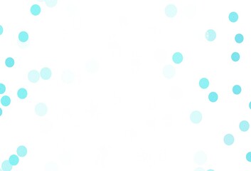 Light Green vector background with xmas snowflakes.