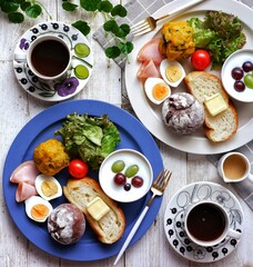 秋の味覚のワンプレート