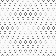 simple black childish hand drawing stroke of repeat reflected triangles classic style of seamless pattern for background, wallpaper, banner, label, cover, card etc. vector design.