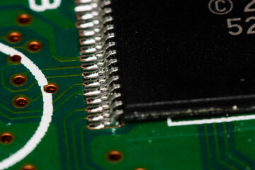 Circuit board - Macro Photography